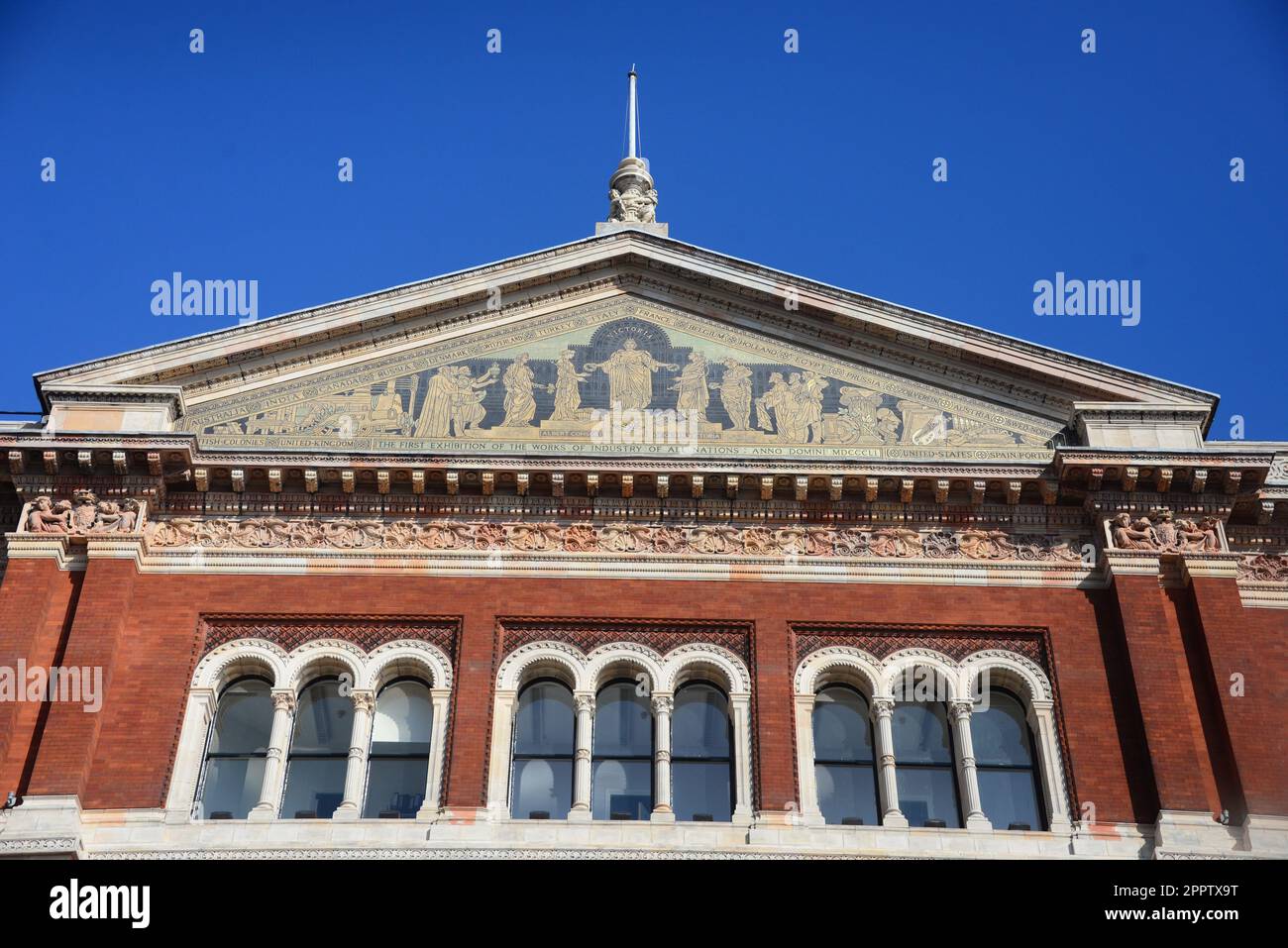 Victoria and Albert Museum, South Kensington, Londra Foto Stock