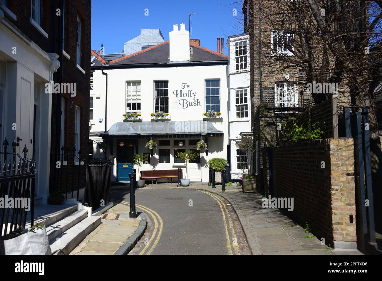 L'Holly Bush pub, Hampstead, Londra Foto Stock