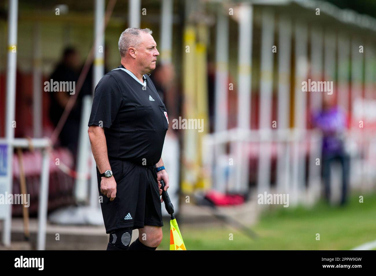 Briton Ferry Llansawel / Swansea City U23 in una pre-stagione amichevole il 27th luglio 2022. Foto Stock