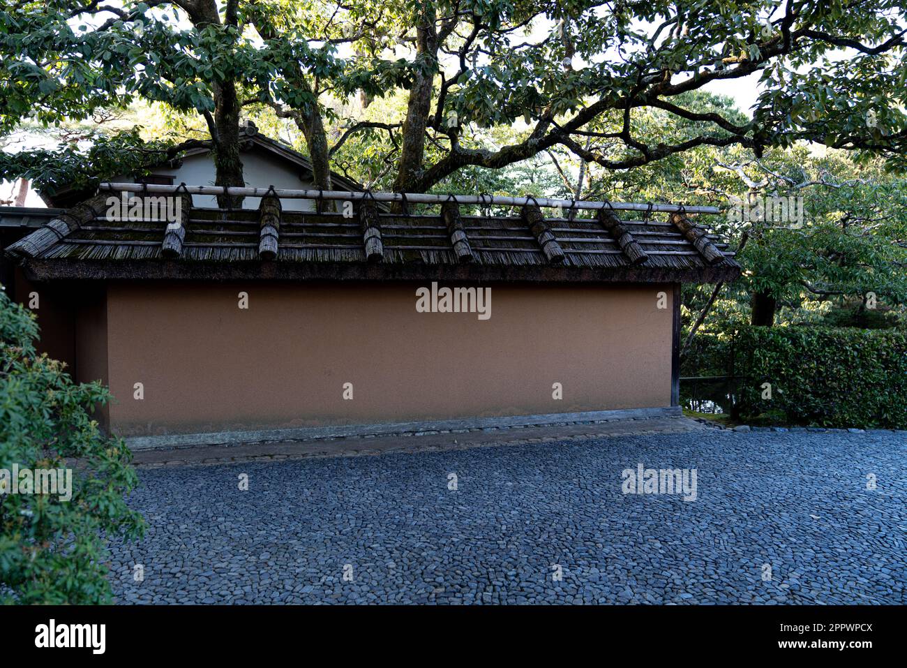 Katsura Imperial Villa costruita come una proprietà principesca nel 17th ° secolo è uno dei migliori esempi di architettura giapponese e di design del giardino. Foto Stock