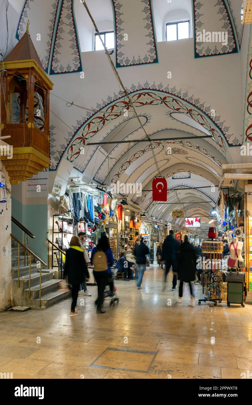Il Grand Bazaar, Istanbul, Turchia Foto Stock