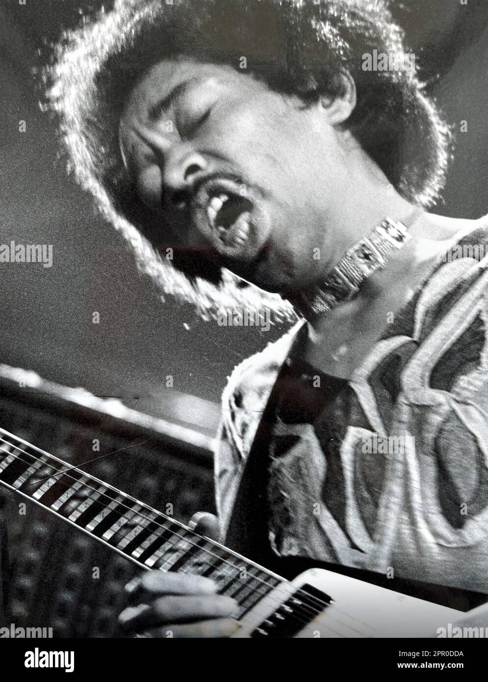 JIMI HENDRIX (1942-1970) chitarrista rock americano nel 1967. Foto: Laurens van Houten Foto Stock