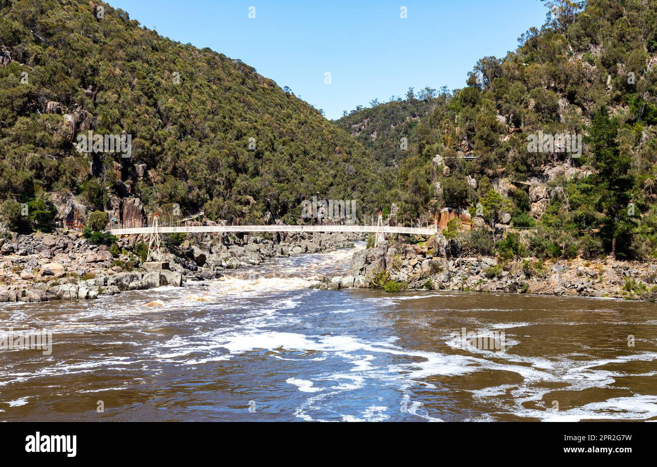 Cataract Gorge, Launceston, Tasmania, Australia Foto Stock