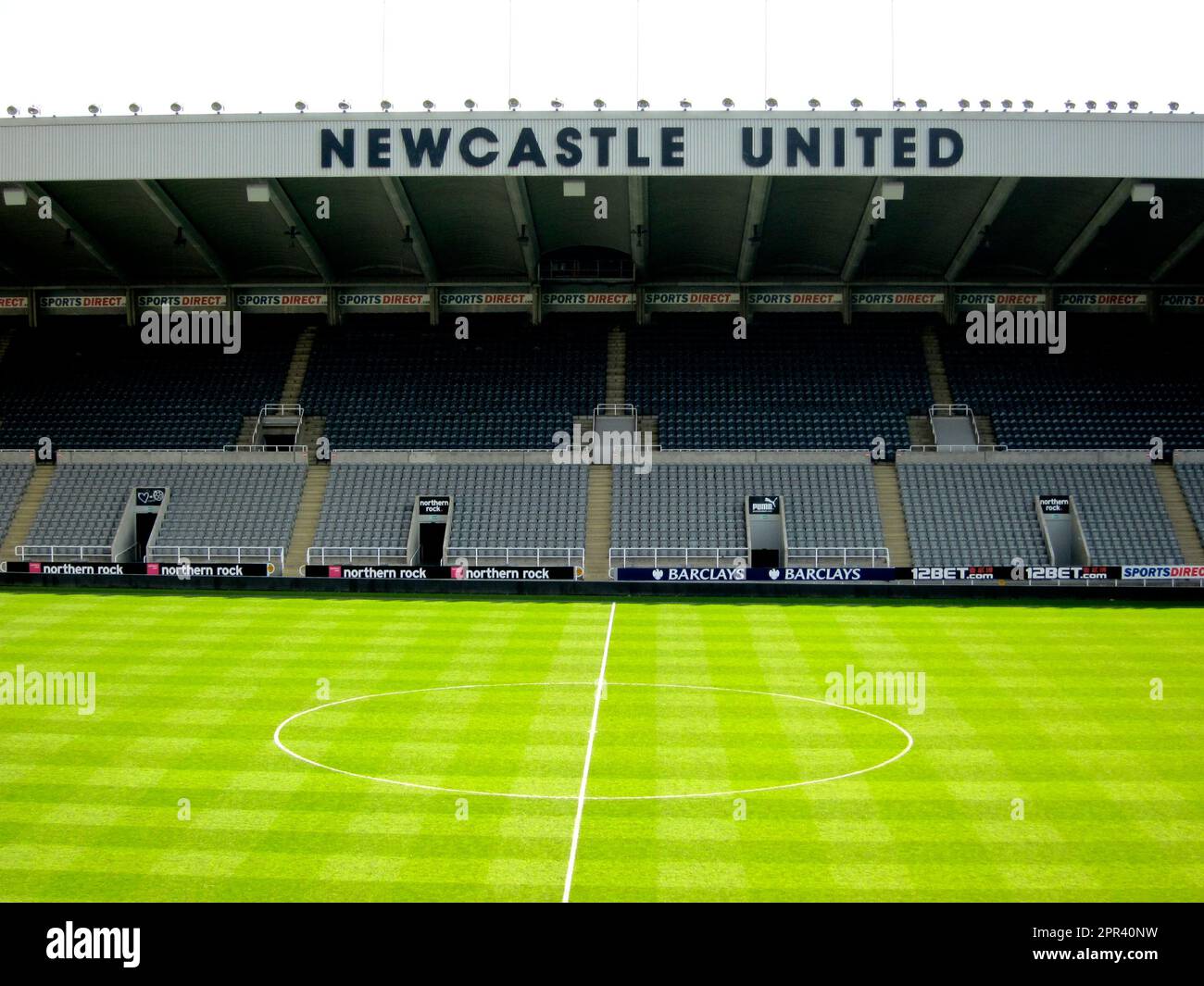 St James Park, Newcastle Utd. F.C. Foto Stock