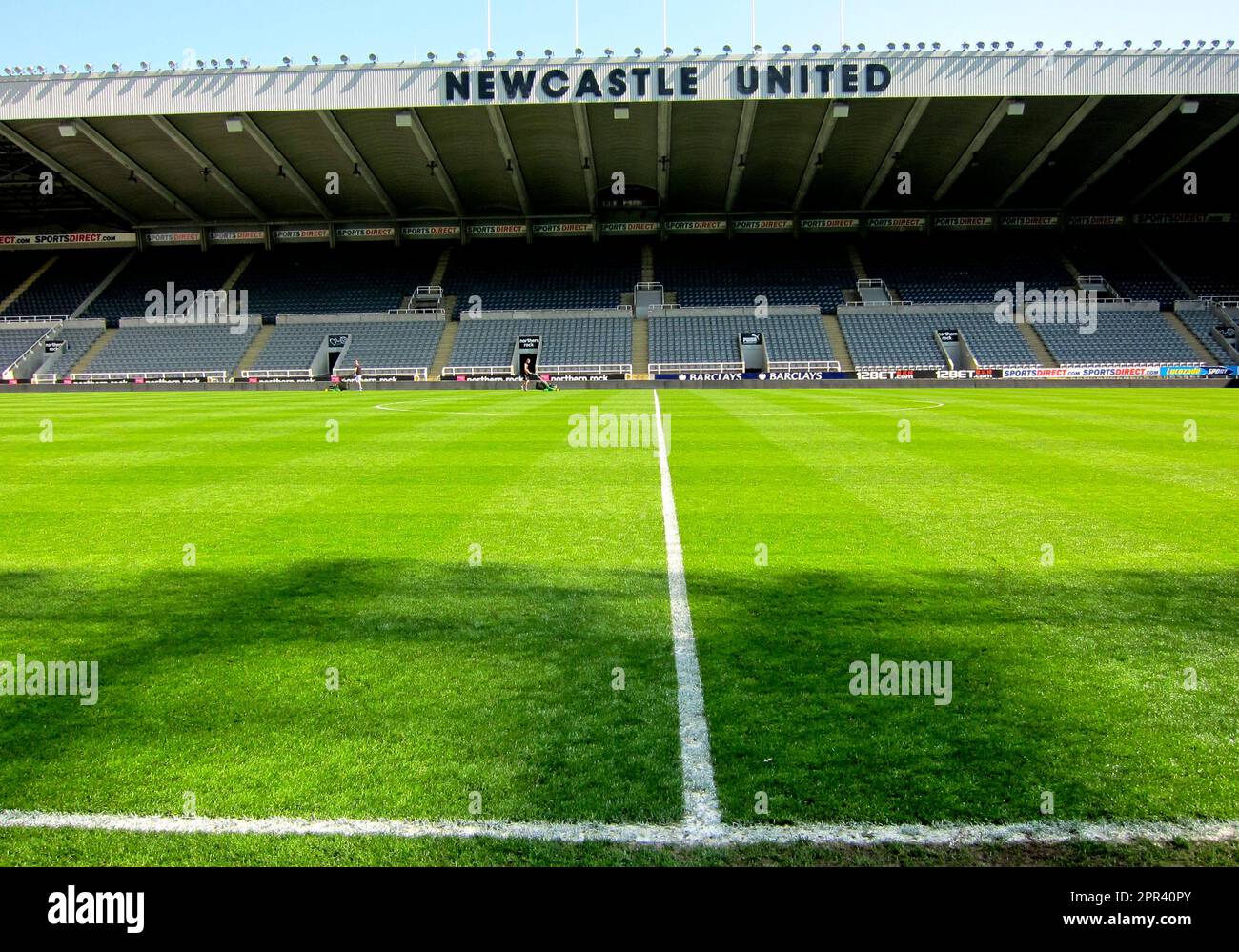 St James Park, Newcastle Utd. F.C. Foto Stock