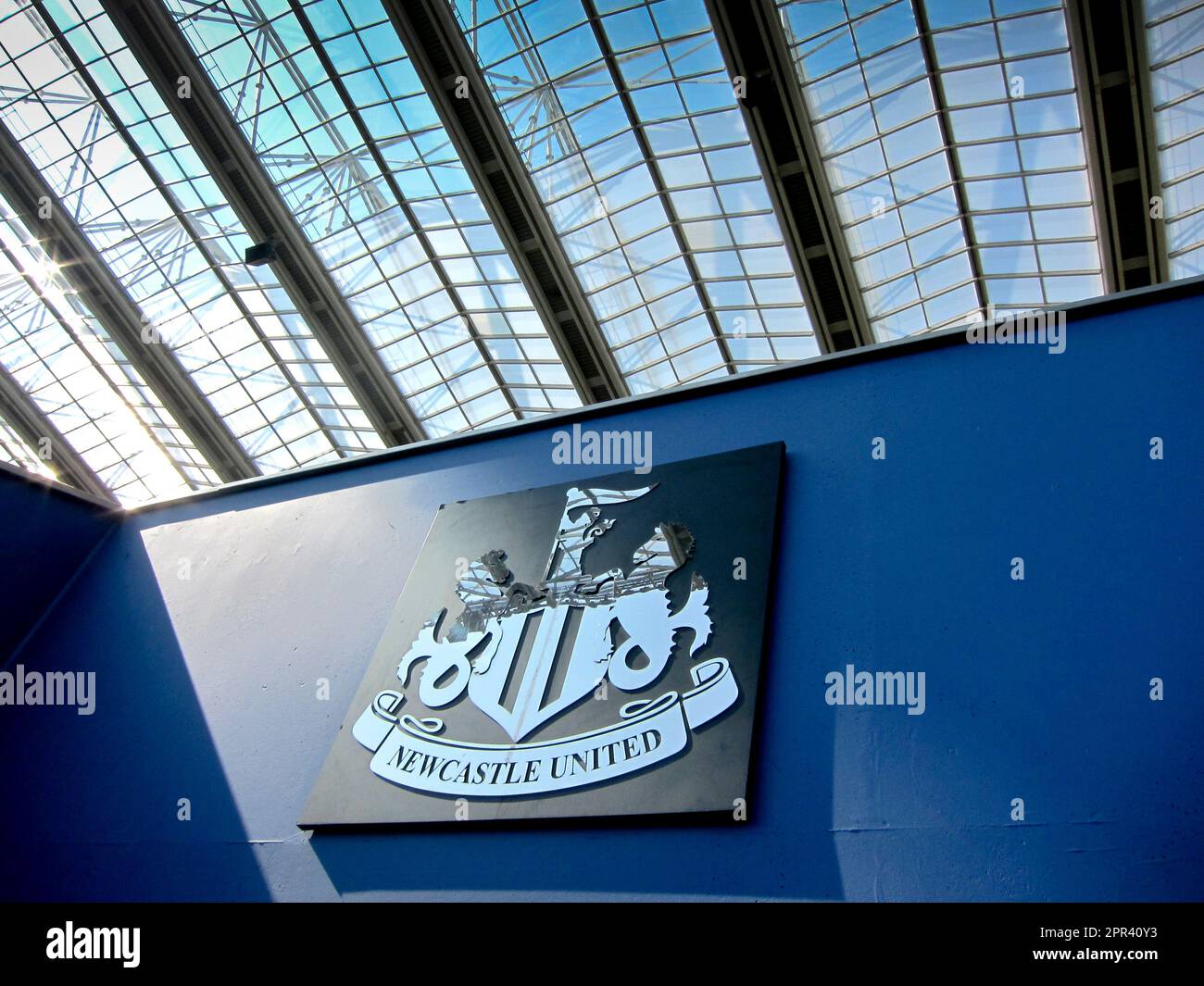 St James Park, Newcastle Utd. F.C. Foto Stock