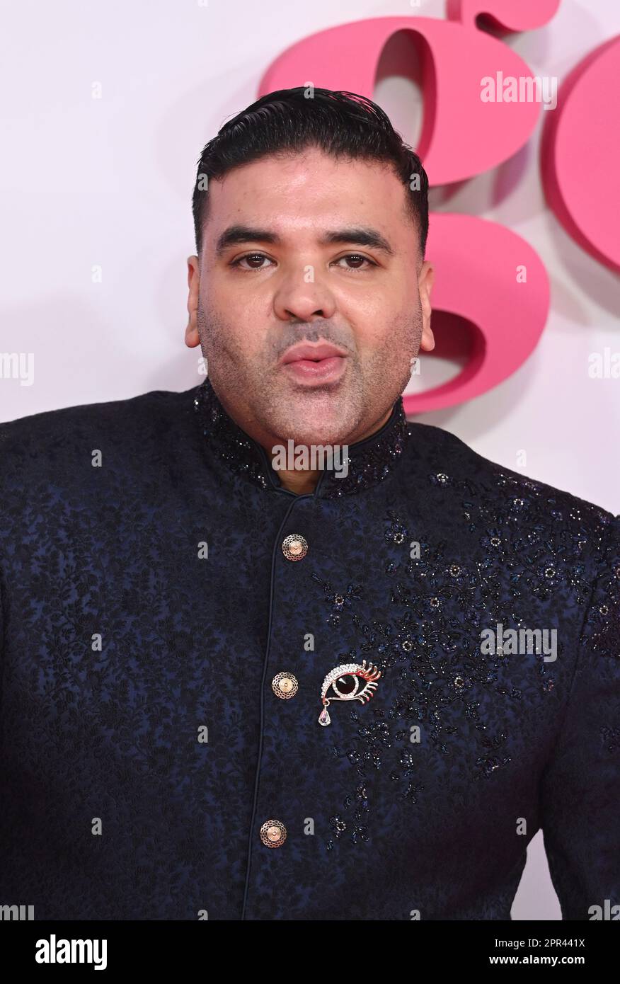 La foto deve essere accreditata ©Alpha Press 079965 13/02/2023 Naughty Boy AKA Shahid Khan Whats Love Gotta to do it UK Premiere a Londra Foto Stock