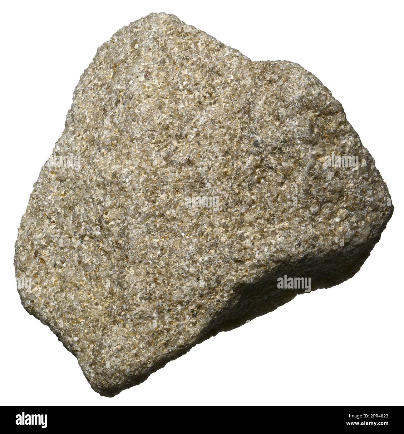 Arkose - roccia sedimentaria detritica (arenaria) contenente quarzo e feldspati Foto Stock