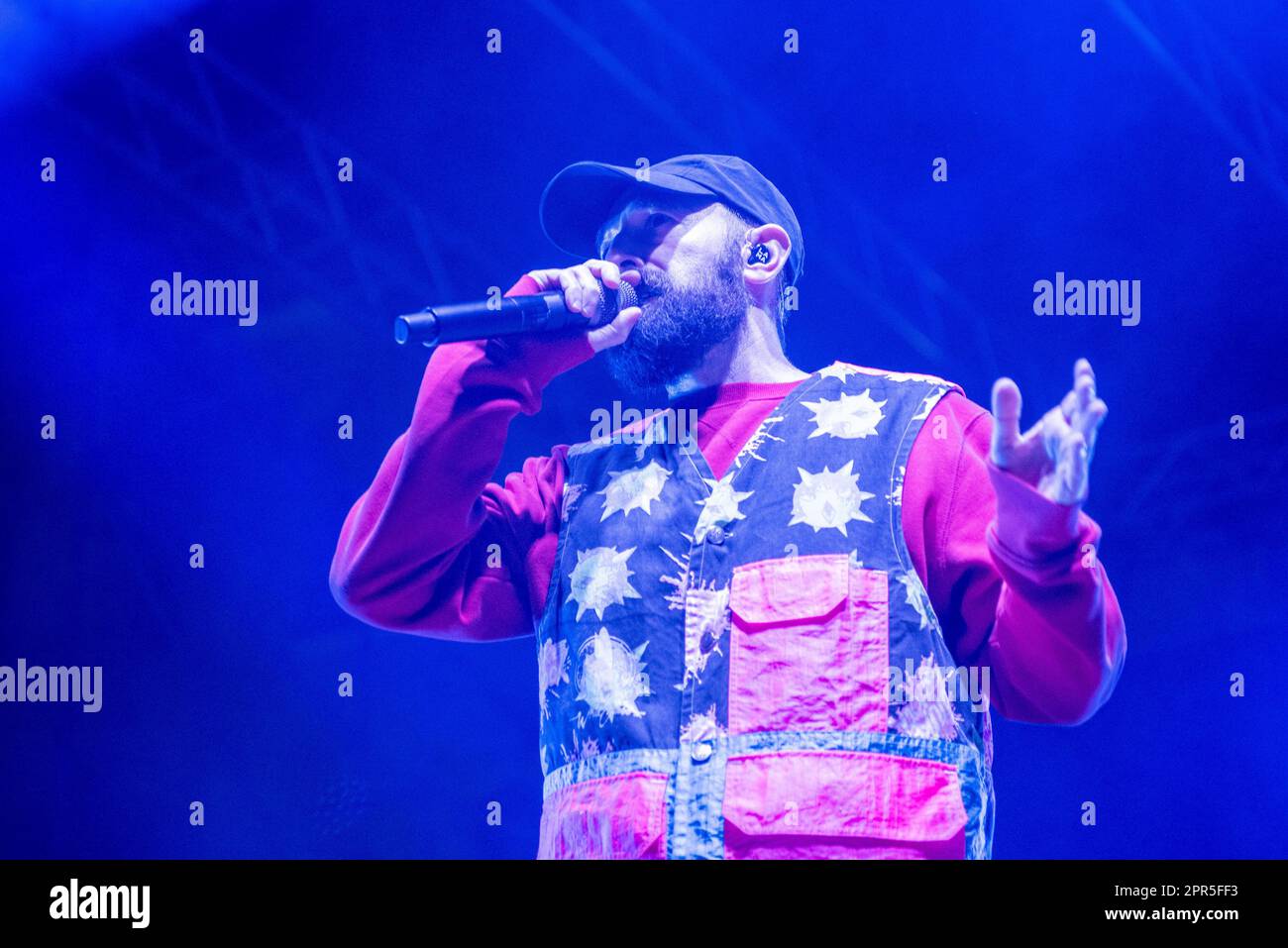 Fausto lama (Coma COSE) Foto Stock