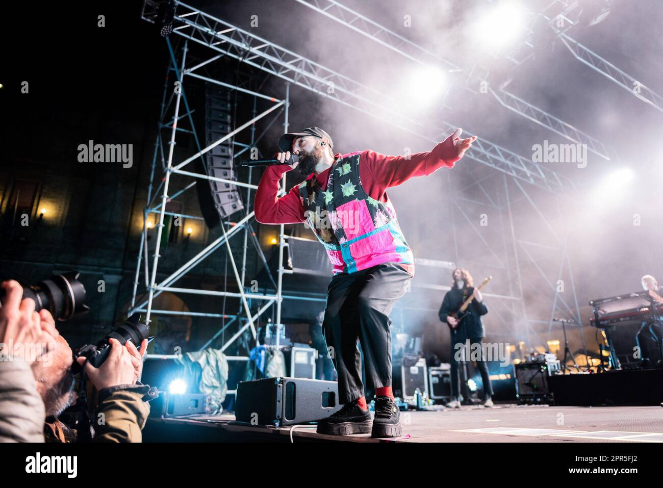 Fausto lama (Coma COSE) Foto Stock