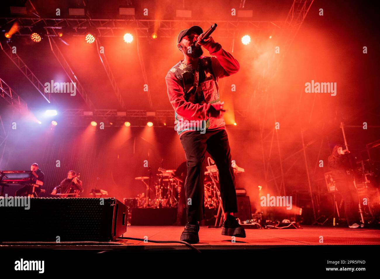 Fausto lama (Coma COSE) Foto Stock