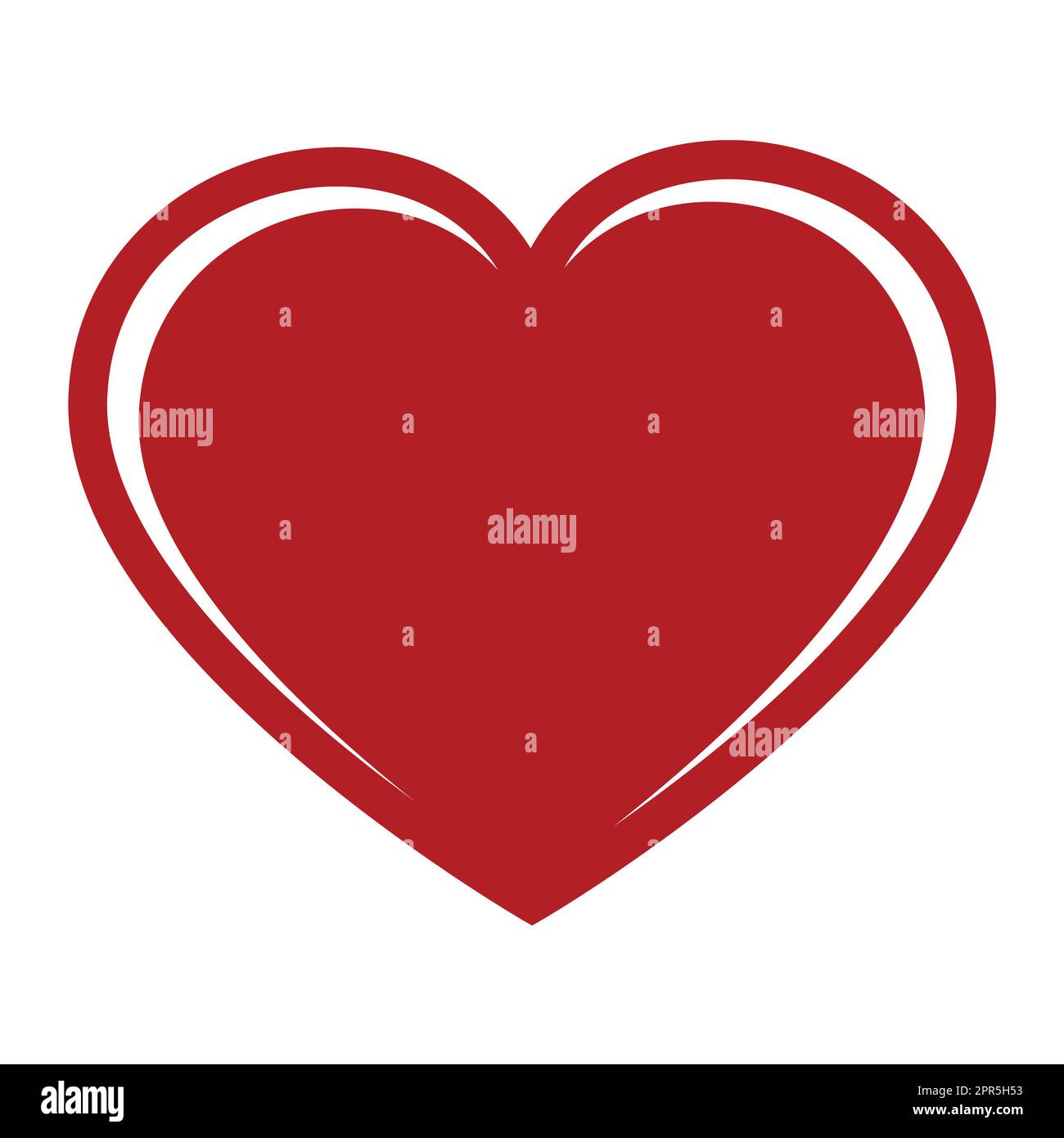 Red Heart design, San Valentino amore cuore, utilizzare nei vostri progetti di design come sfondo, San Valentino progetti giorno, saluto auto Foto Stock