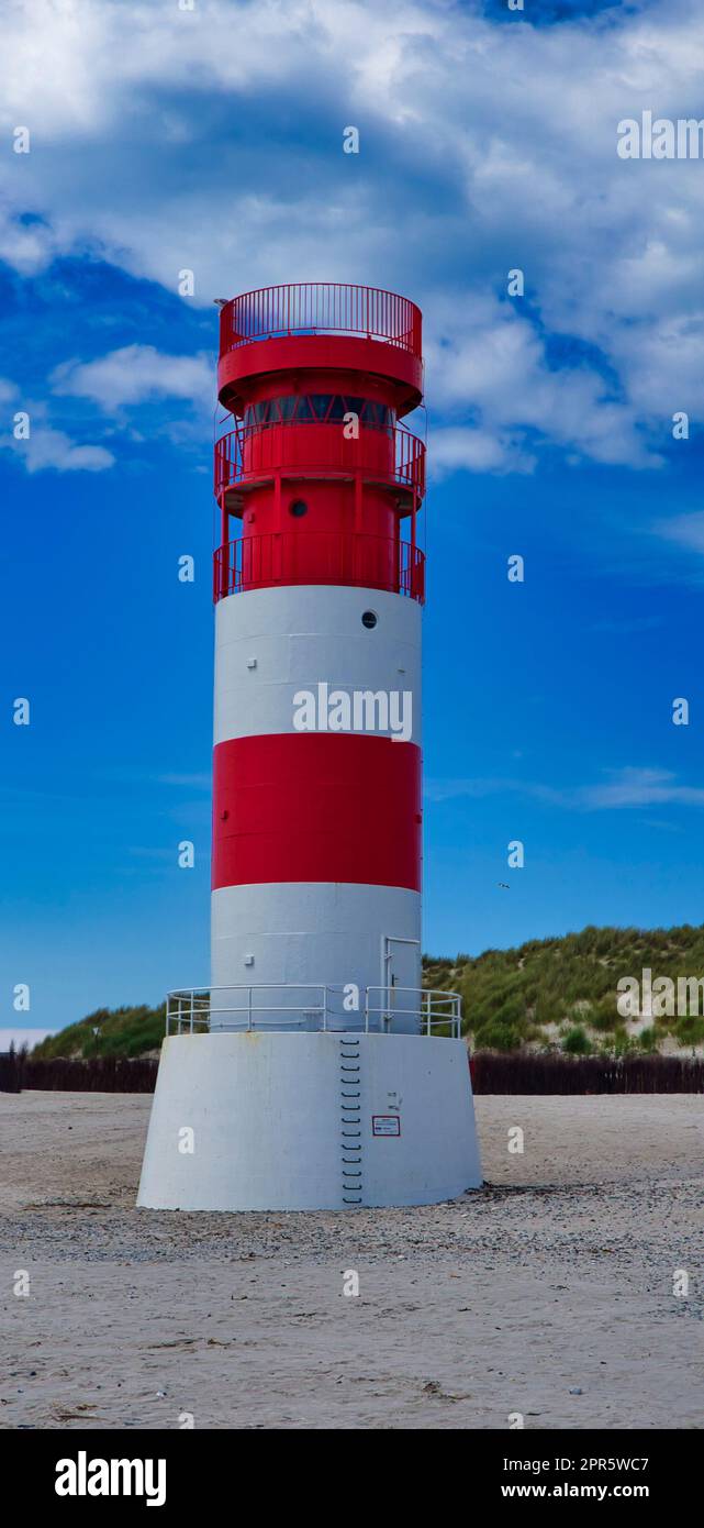 Faro - Heligoland - Duna dell'isola Foto Stock