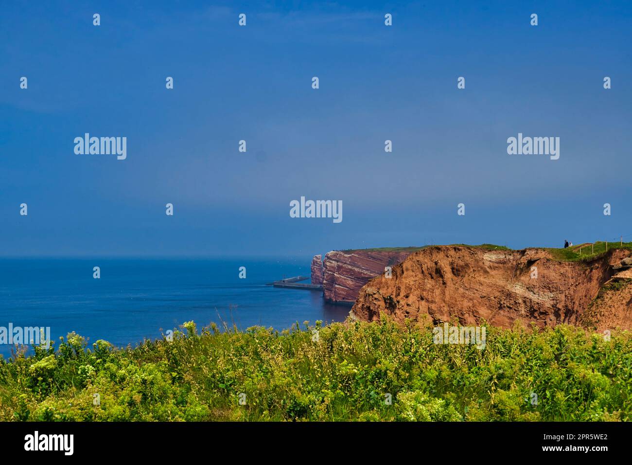 Heligoland - costa Foto Stock