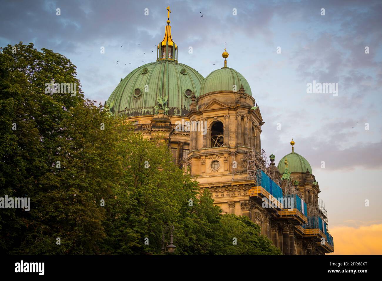 Foto esterna del Berliner Dom o della Cattedrale di Berlino Foto Stock
