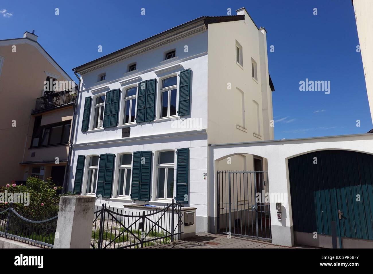 Geburtshaus des Malers und Bildhauers Max Ernst Foto Stock