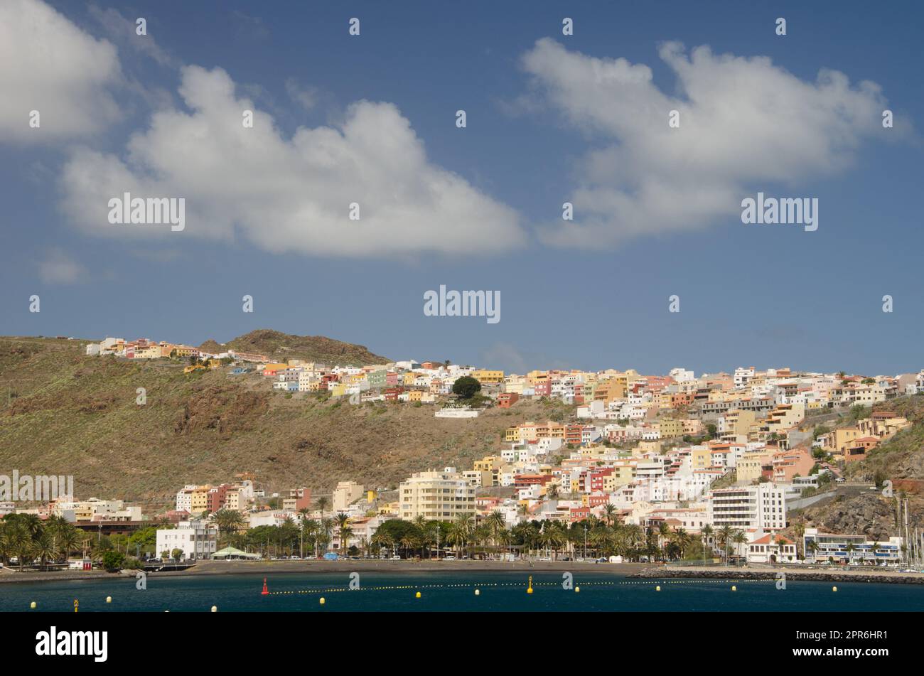 Città di San Sebastian de la Gomera. Foto Stock