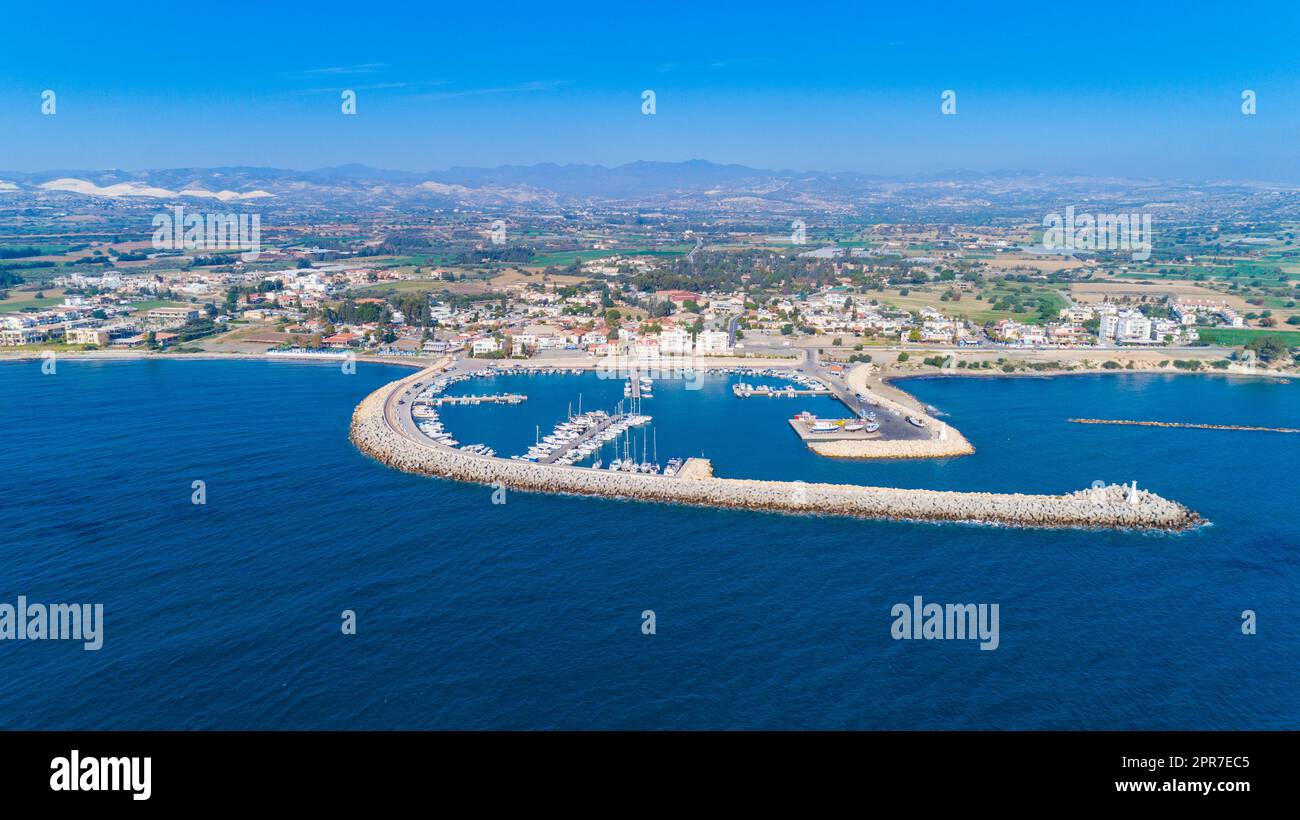 Antenna Zygi, Larnaca Foto Stock