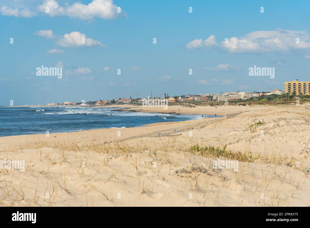 Paesaggio sul mare vicino a Esphino in Portogallo Foto Stock