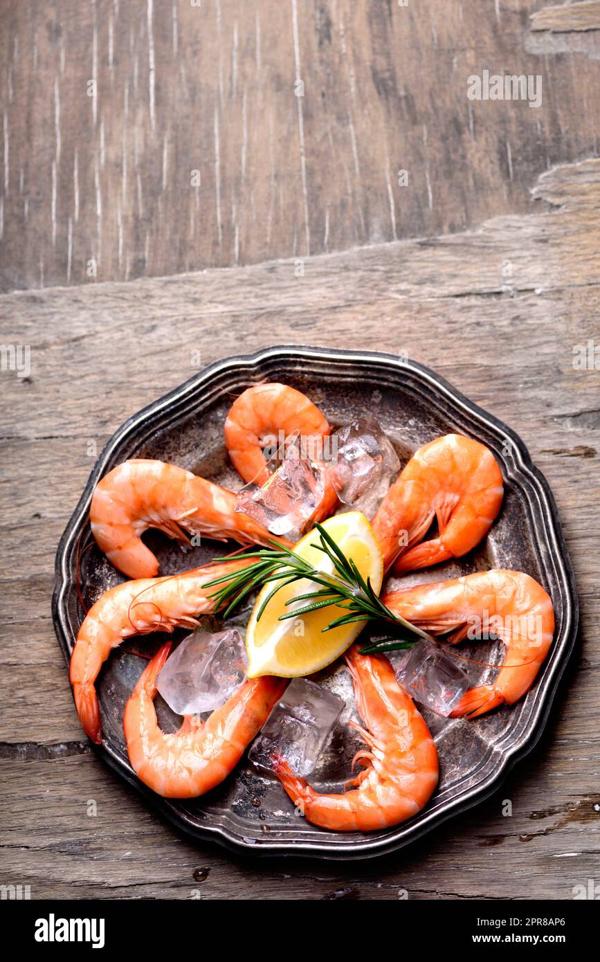 Gamberetti Foto Stock