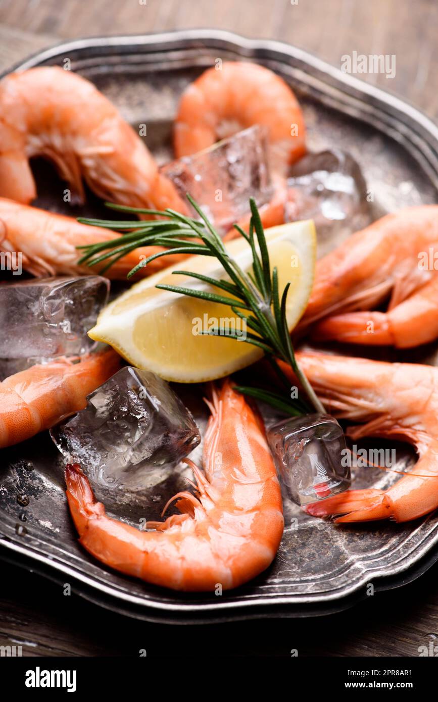 Gamberetti Foto Stock