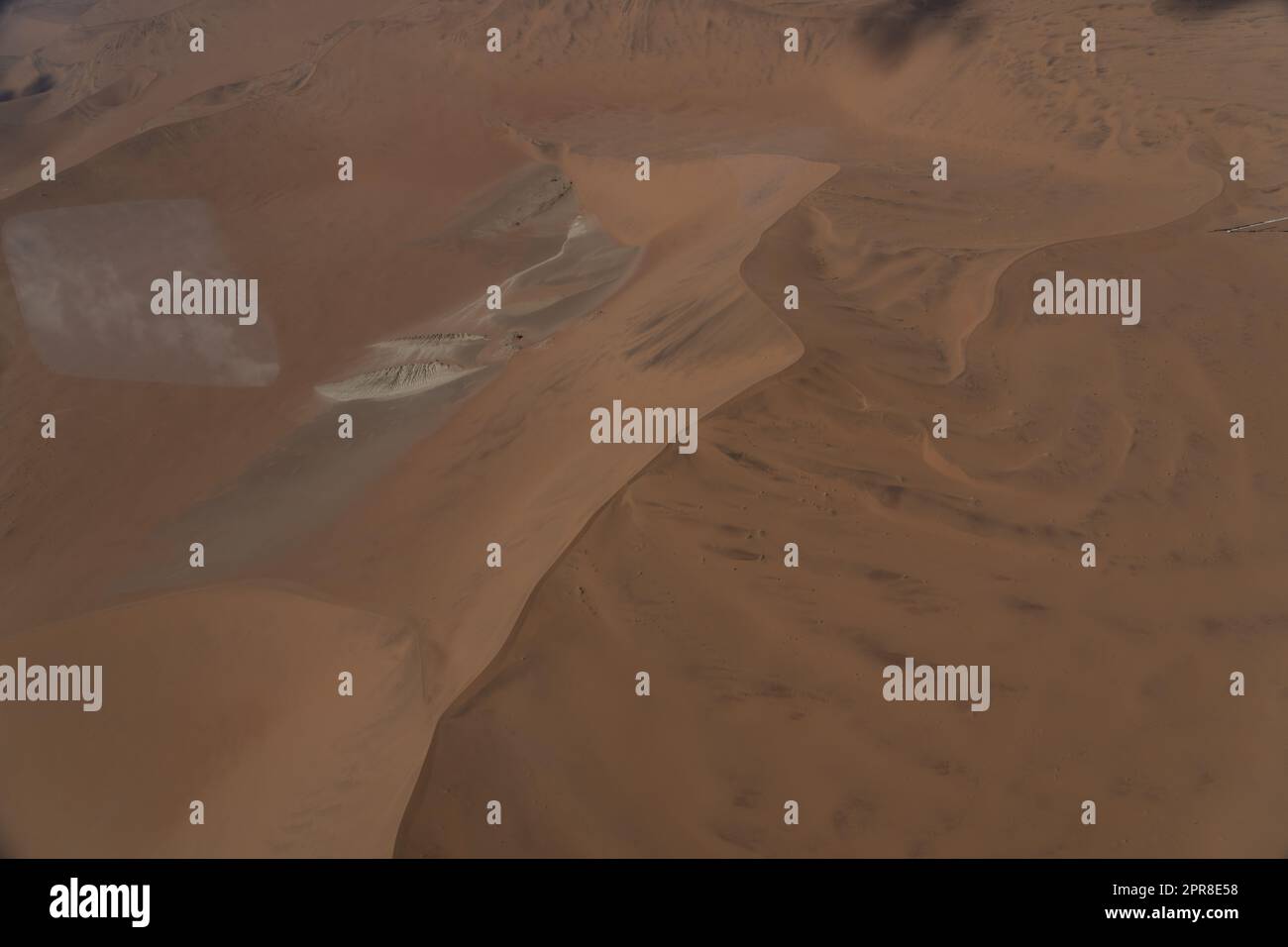 Fotografia aerea delle dune della Namibia Foto Stock