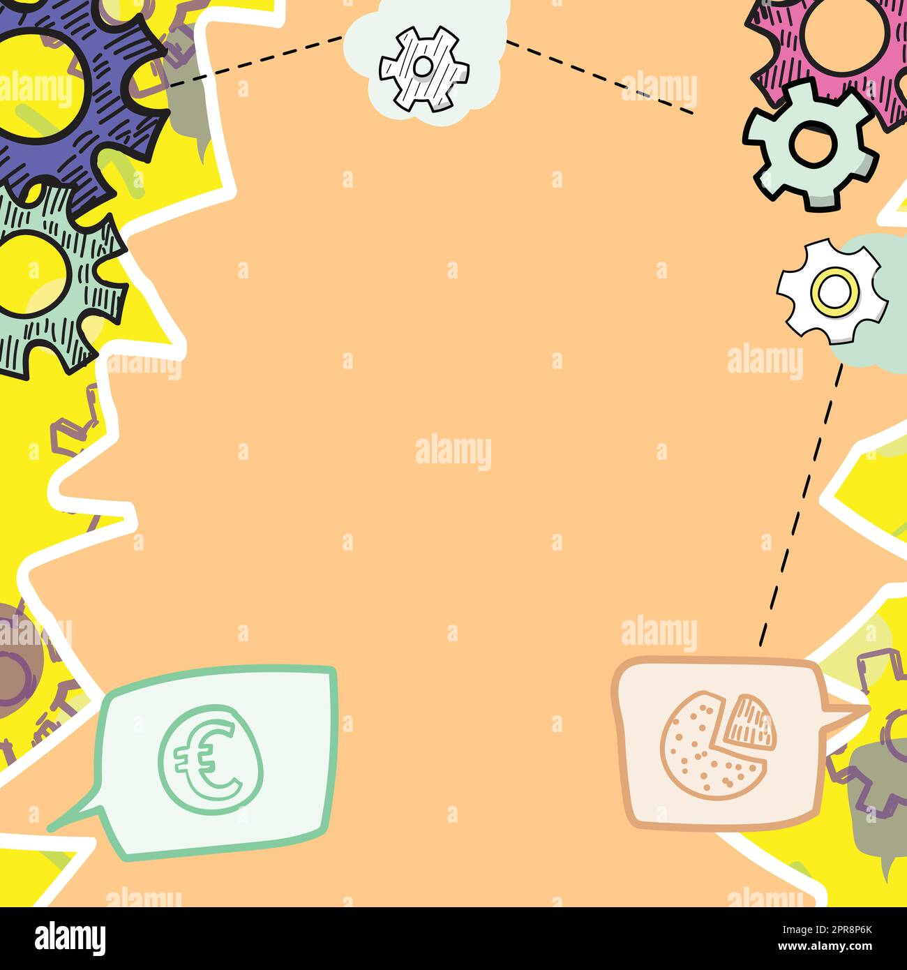 Uomo che guarda 1 numero Brainstorming nuove soluzioni. Messa a fuoco astratta idea singola, soluzione concetto di problema principale, calcolo dei numeri, semplici disegni di modello di ufficio Illustrazione Vettoriale