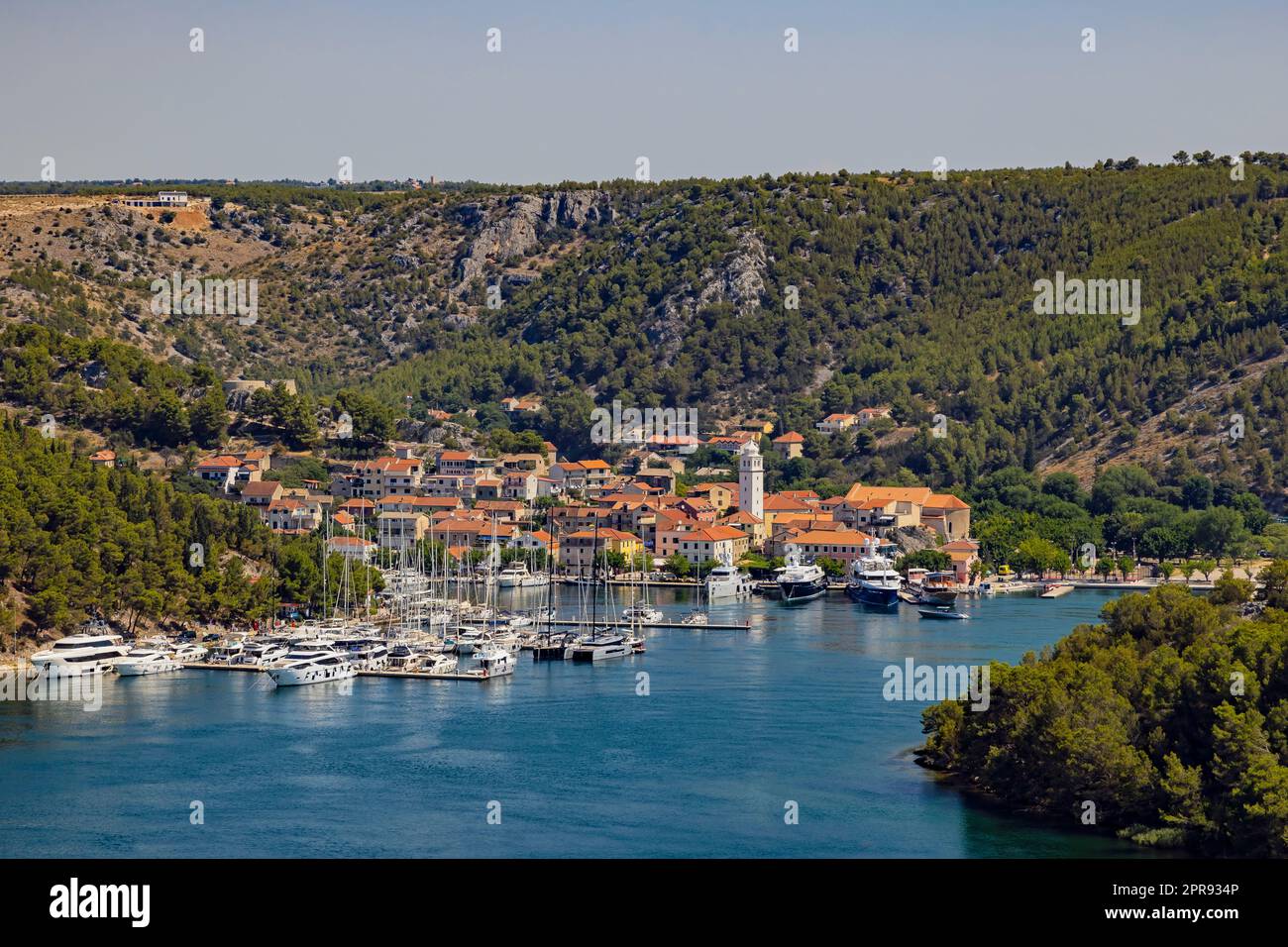 Skradin Foto Stock