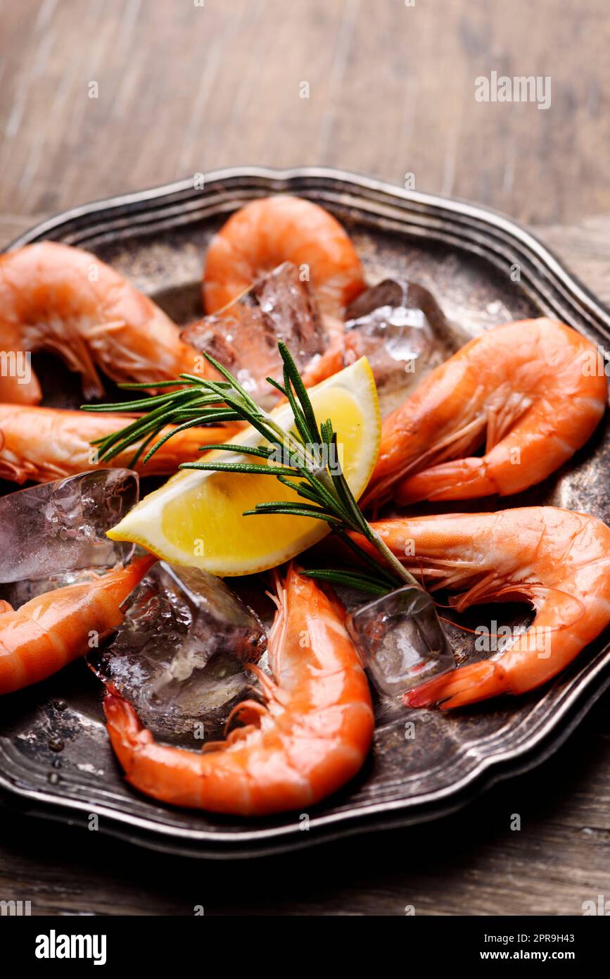 Gamberetti Foto Stock