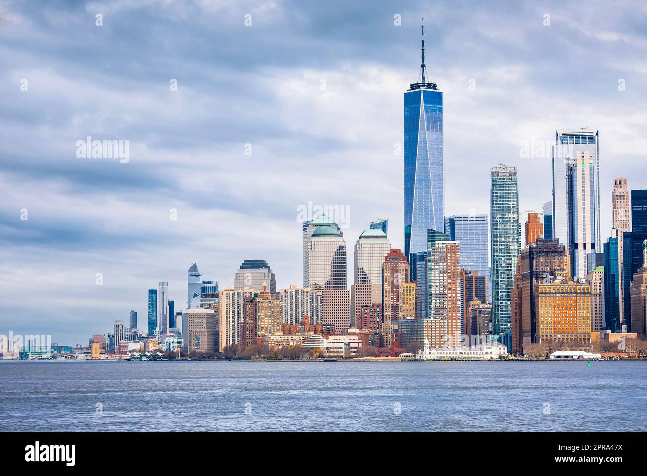 Vista spettacolare dello skyline di New York Foto Stock