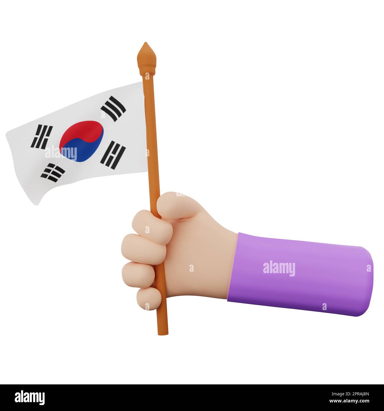 concetto di giornata nazionale della corea del sud Foto Stock