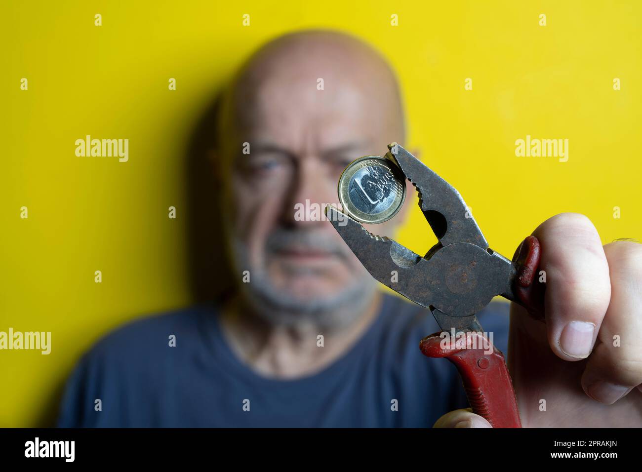 inflazione e svalutazione monetaria Foto Stock