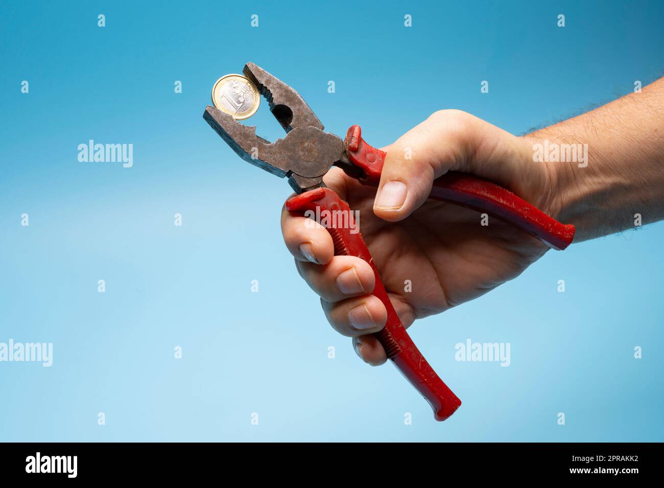 inflazione e svalutazione monetaria Foto Stock