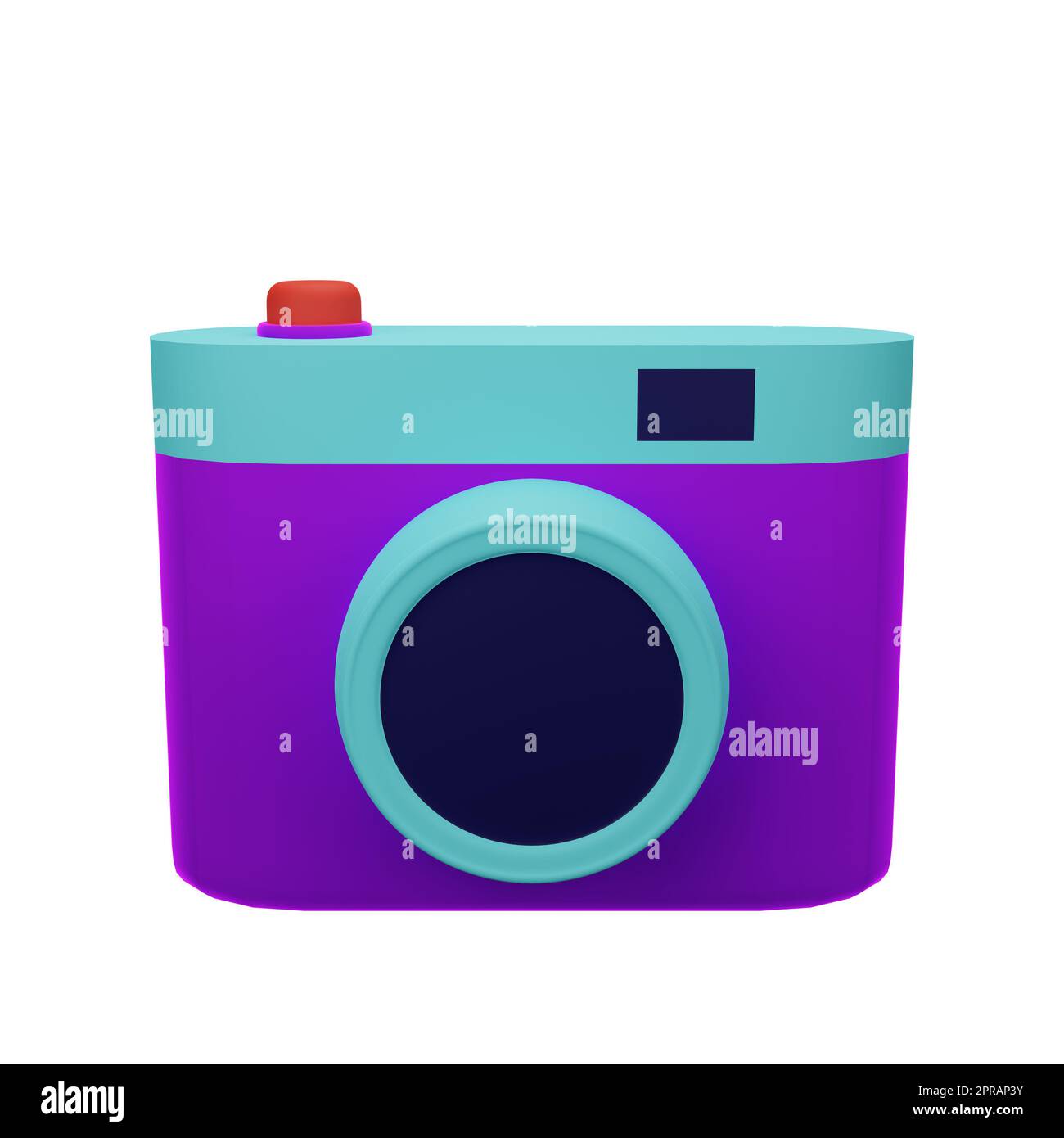 illustrazione del design della fotocamera Foto Stock