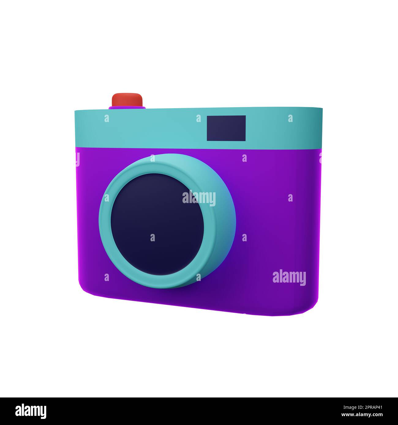 illustrazione del design della fotocamera Foto Stock