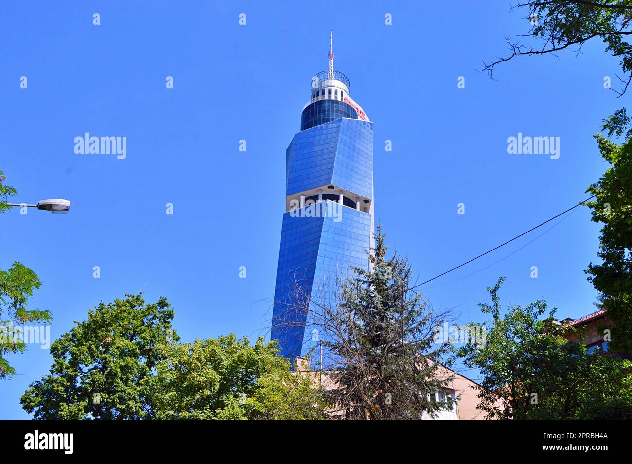Vista panoramica su Sarajevo Foto Stock