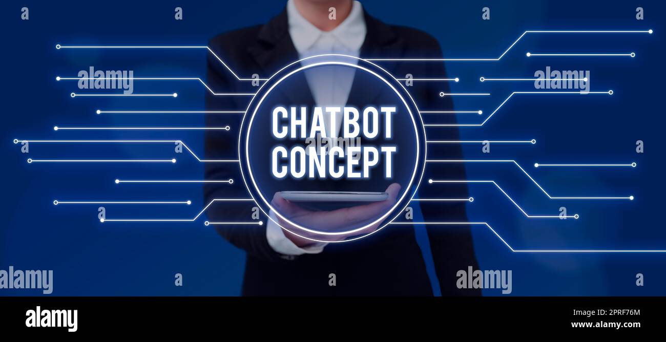 Testo scritto a mano concetto Chatbot. Foto concettuale assistente virtuale intelligenza artificiale online Guida pensata bolla con cancelleria e caffè su legno che mostra notizie cruciali. Foto Stock