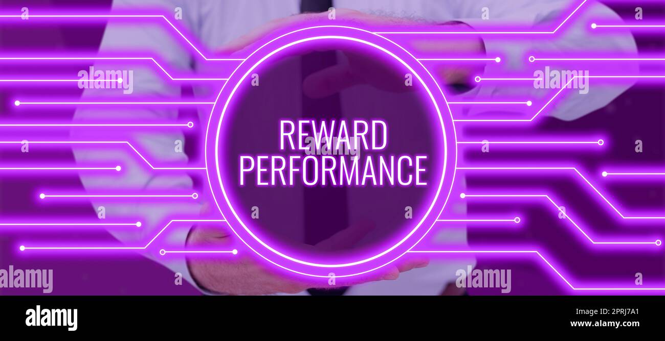 Scrittura visualizzazione del testo Reward PerformanceAppraisal riconosce il valore dei lavoratori per l'azienda. Word for Appraisal riconosce i lavoratori relativamente validi per l'azienda Foto Stock