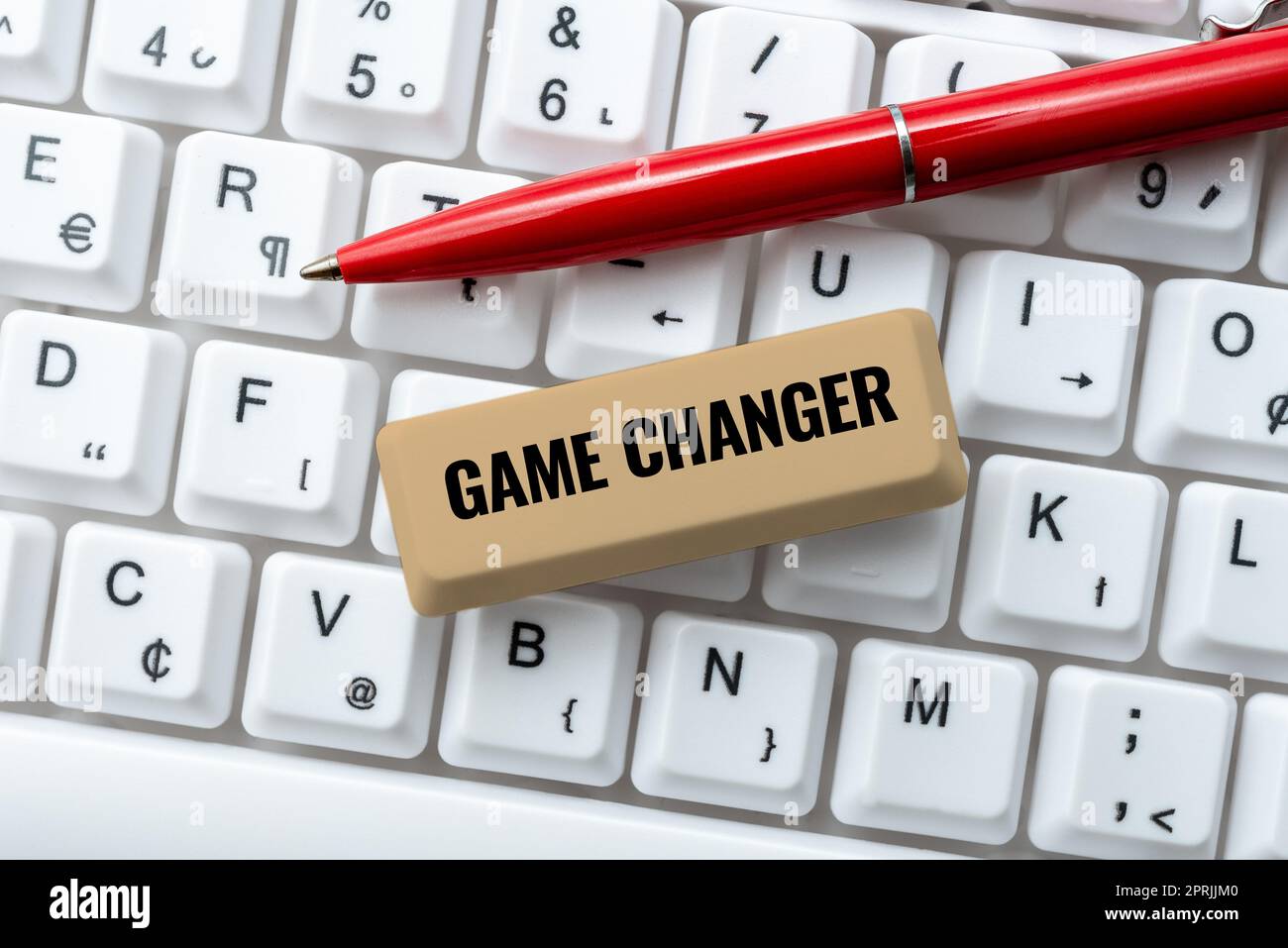 Ispirazione mostrando segno Game Changer, Word scritto su Sport dati segnapunti Gamestreams Live punteggi Team Admins Foto Stock