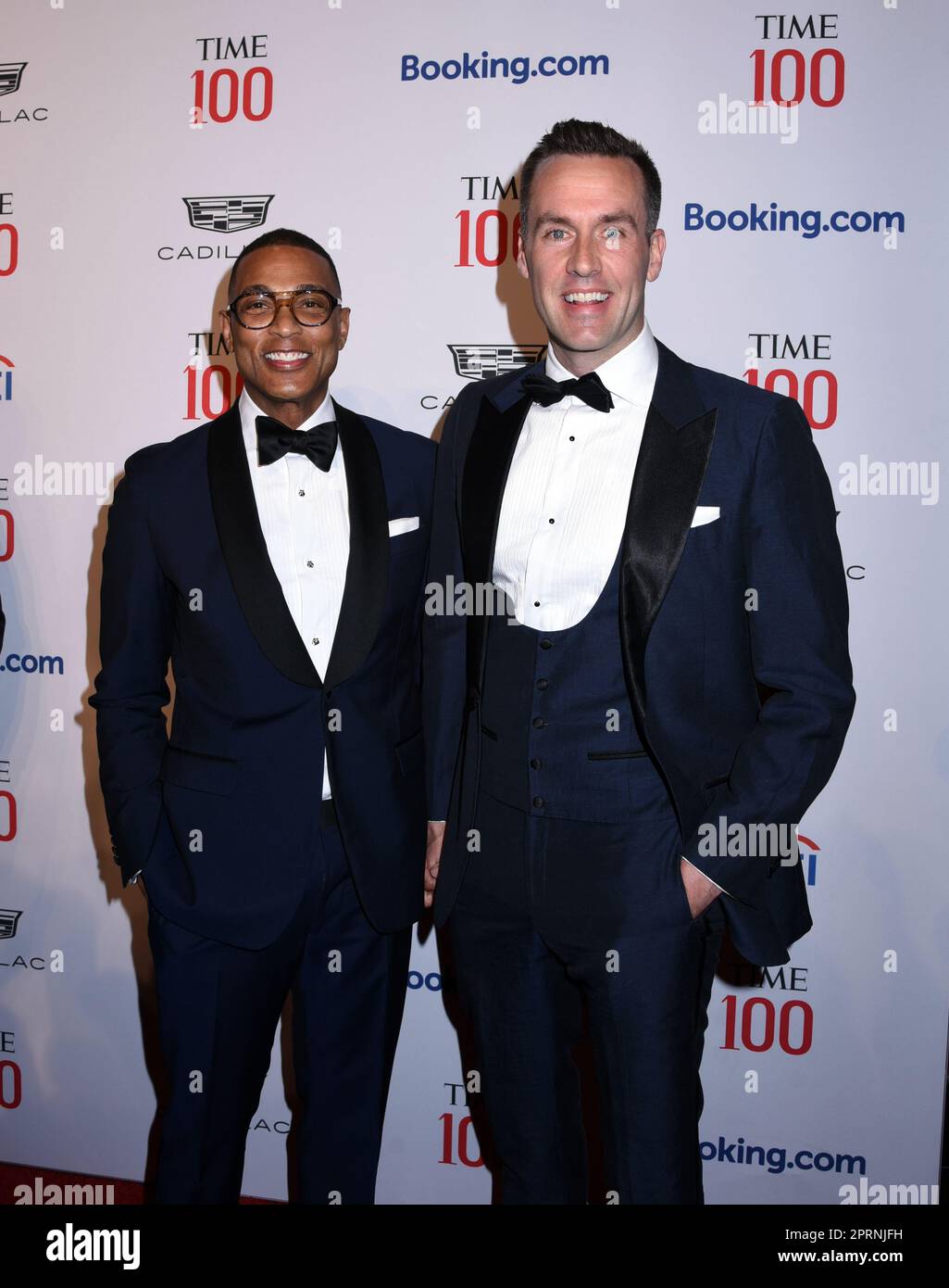 27 aprile 2023, New York, New York, USA: Don Lemon e Tim Malone partecipano al Gala 2023 Time100 al Jazz al Lincoln Center di New York. (Credit Image: © Photo Image Press via ZUMA Press Wire) SOLO PER USO EDITORIALE! Non per USO commerciale! Foto Stock