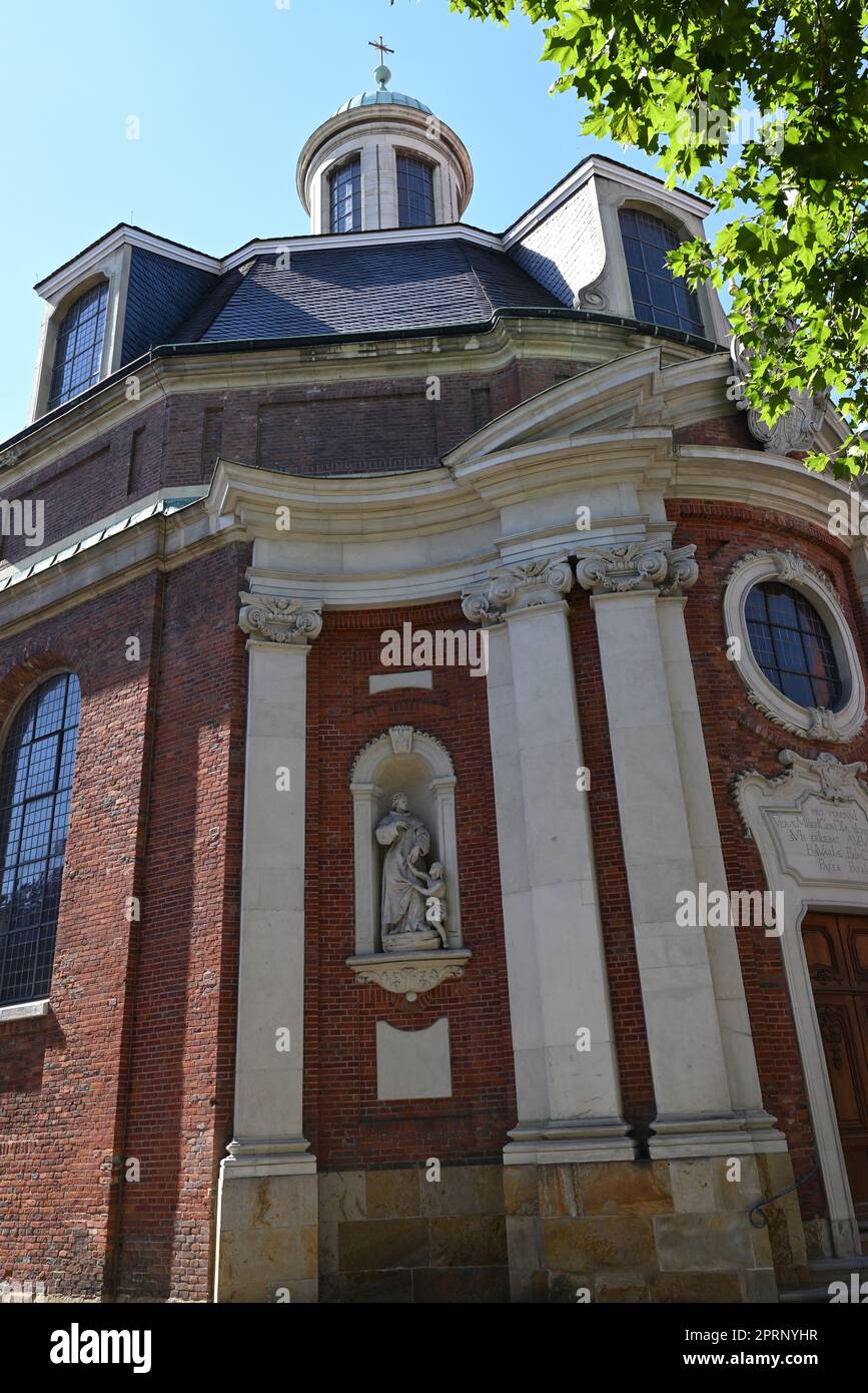 vecchia chiesa di clemens a munster, germania Foto Stock