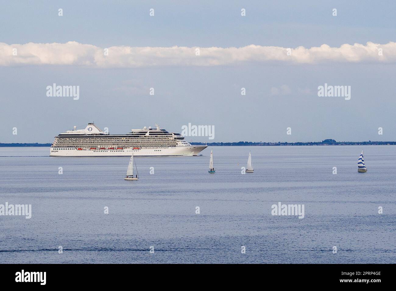 Danimarca, Copenhagen - Middelgrund Sailing Spot Foto Stock