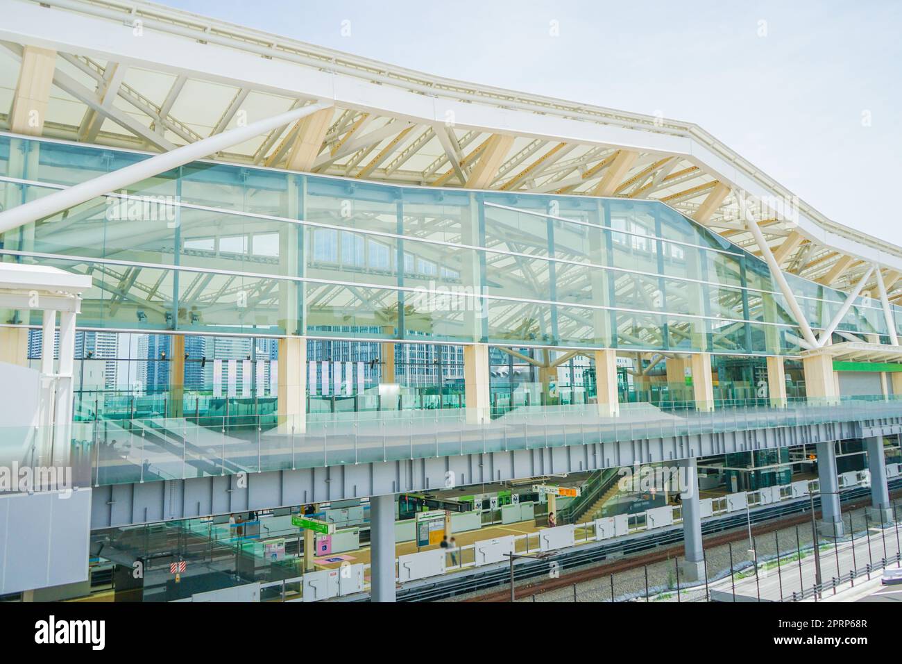 Immagine della Takanawa Gateway Station Foto Stock