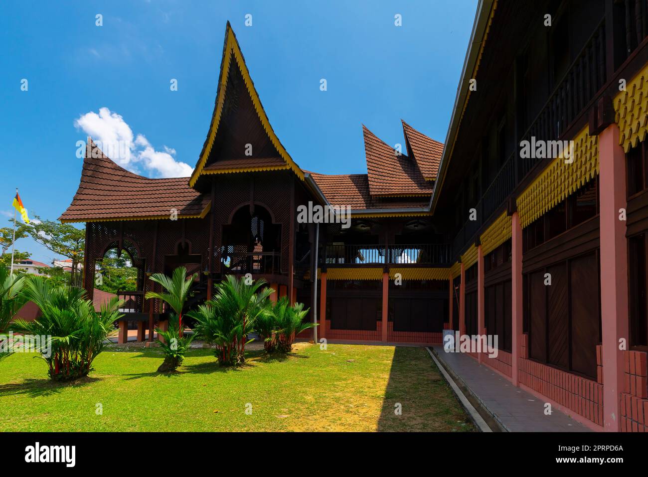 Artigianato & Cultura complesso artigianale e Museo Statale Negeri Sembilan si trova a Seremban, Negeri Sembilan. Malesia peninsulare. Foto Stock