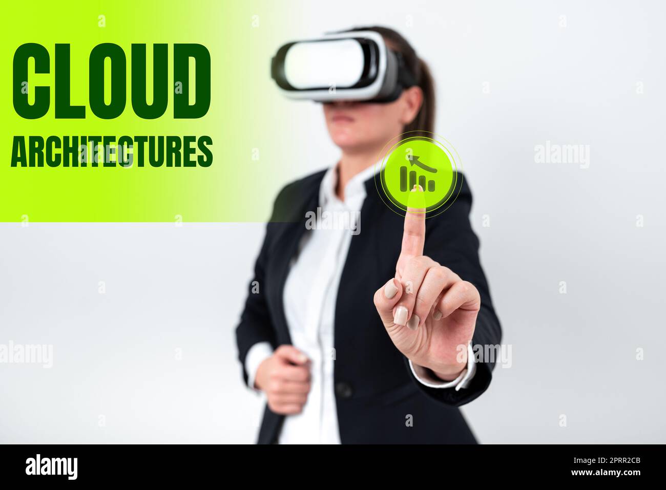 Architettura Conceptual Caption Cloud applicazioni software per database ingegnerizzati variegati. Concetto che significa varie applicazioni software per database ingegnerizzati Foto Stock