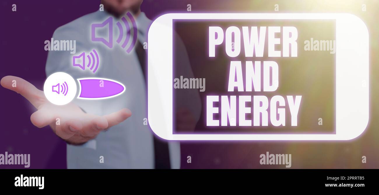 La visualizzazione concettuale può dimostrarlo domanda. Concetto che significa Elettricità elettrica industria di distribuzione energetica Foto Stock