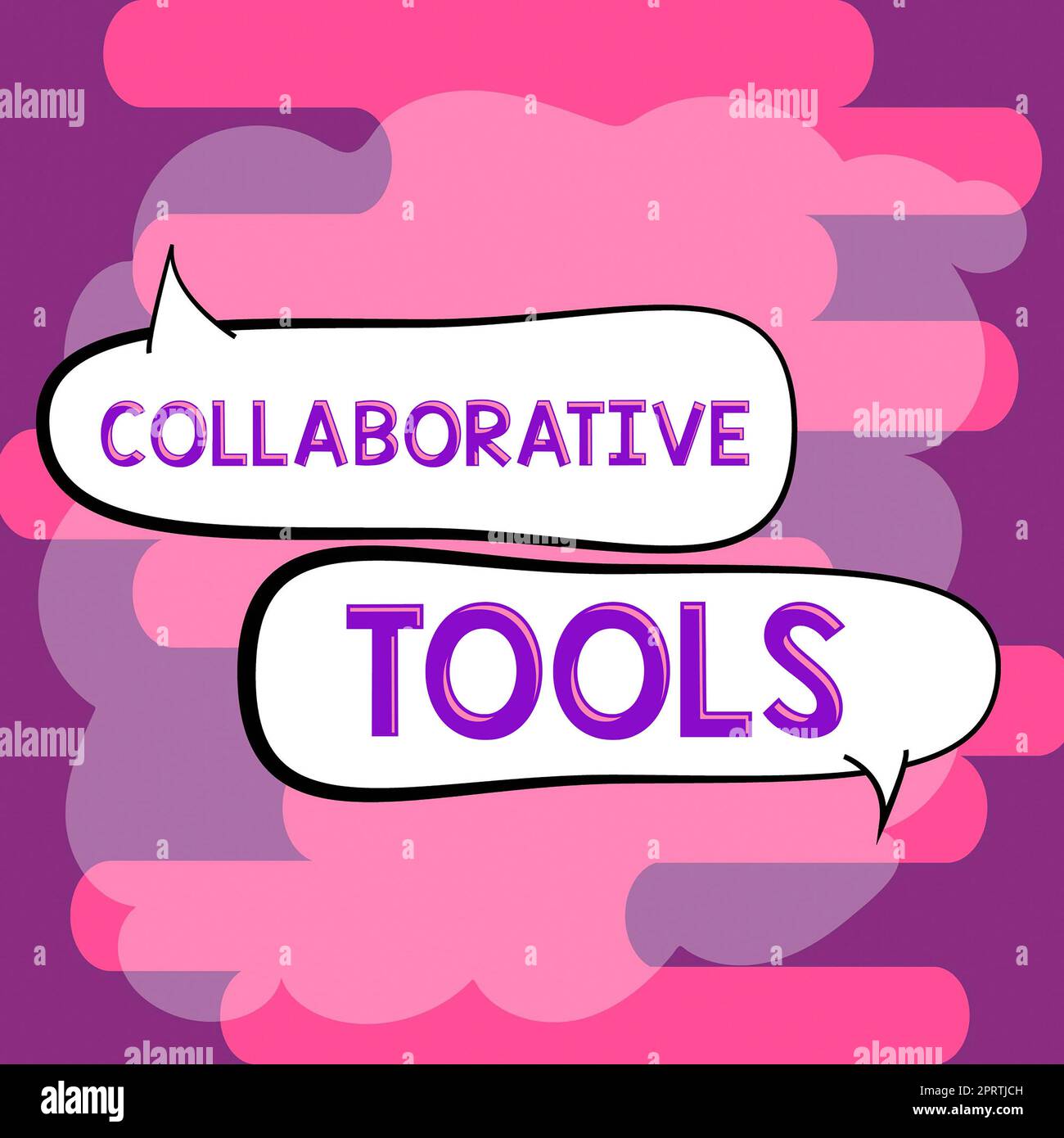 Visualizzazione concettuale strumenti collaborativi Social Network privato per connettersi tramite e-mail online. Business idea Social Network privato per connettersi tramite e-mail online Foto Stock