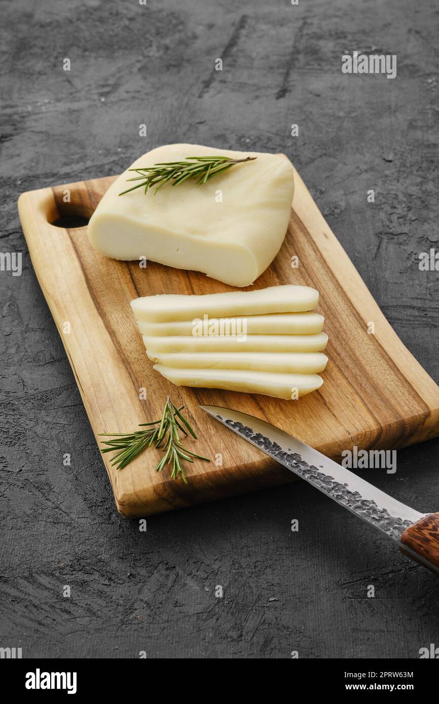 Formaggio di capra fatto in casa Foto Stock