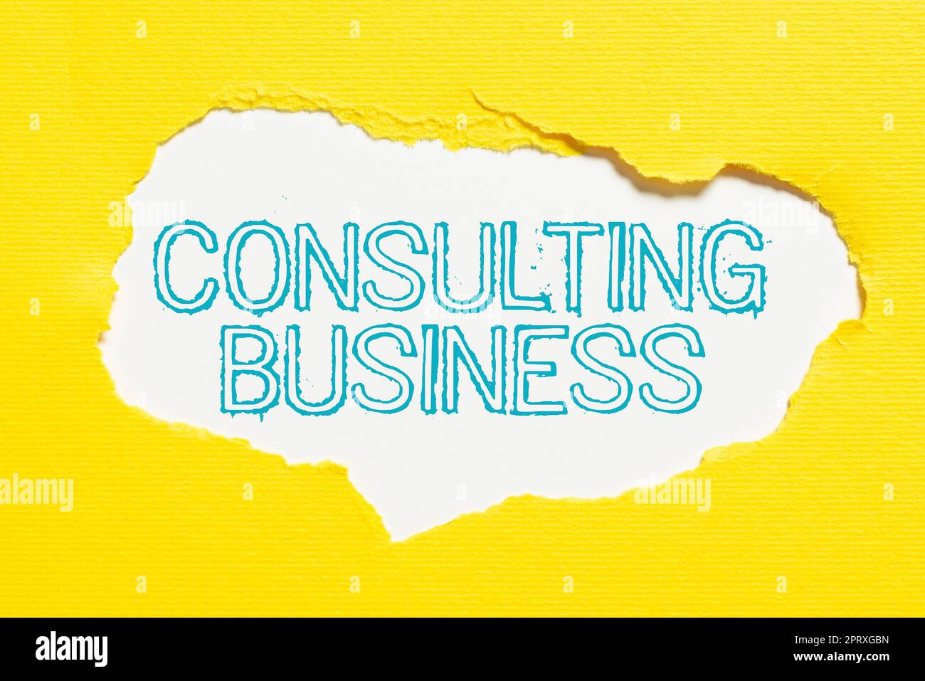 Didascalia testo Presentazione Consulenza Business, idea di Business Consulenza società Esperti dare consulenza professionale Foto Stock