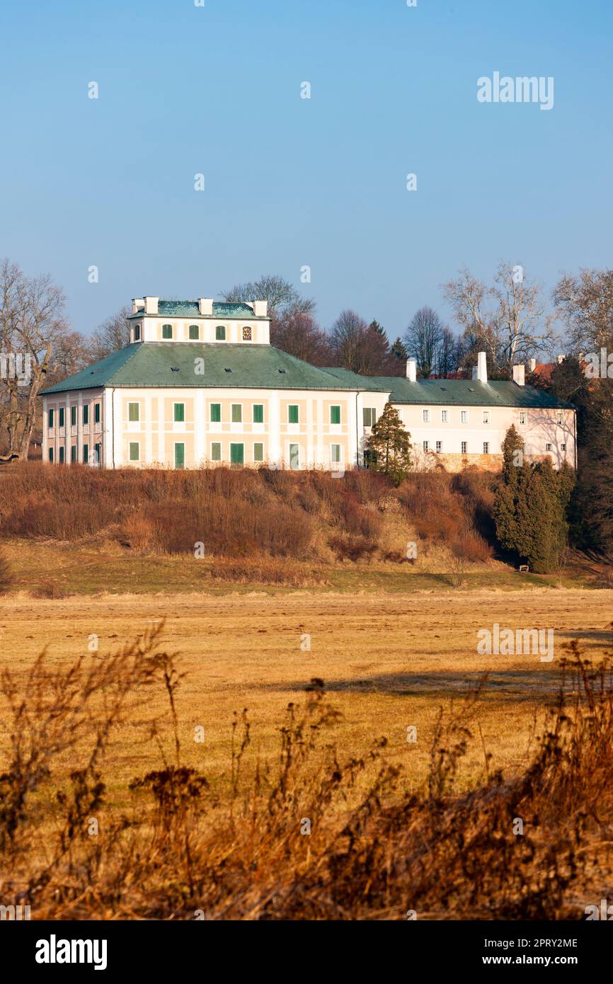 Palazzo di Ratiborice nella Boemia Orientale, Repubblica Ceca Foto Stock